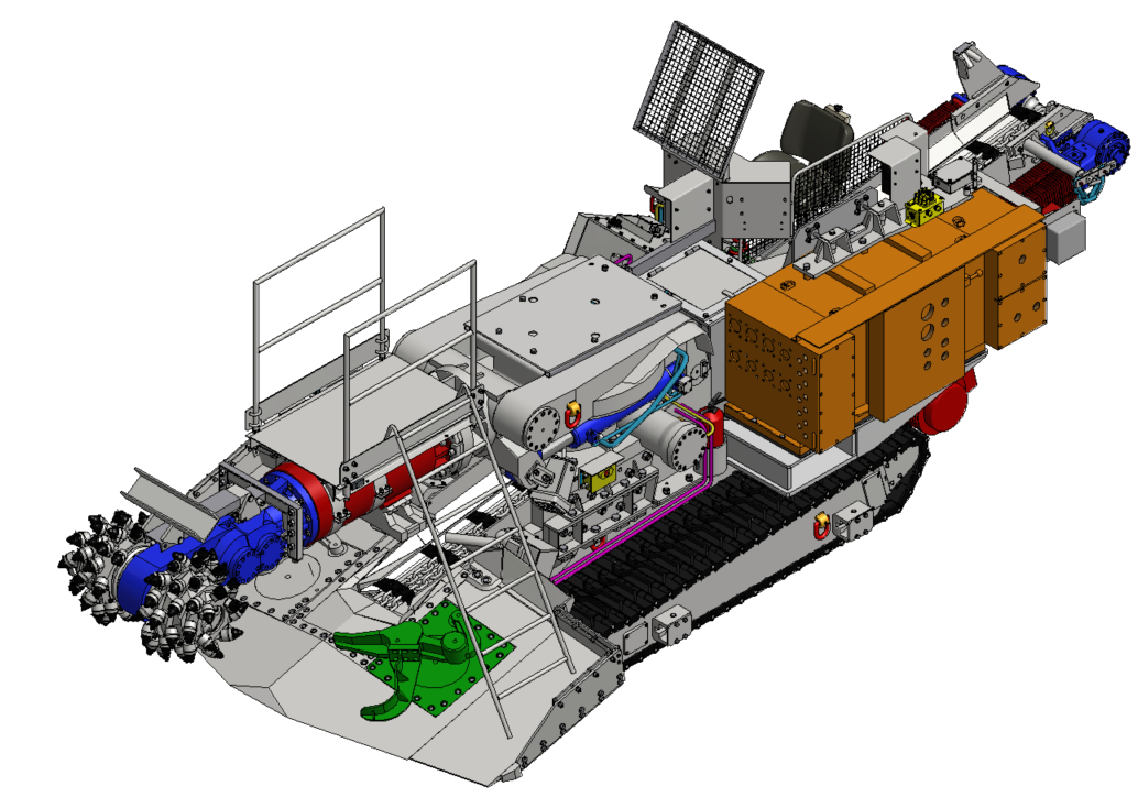 KOMBAJN CHODNIKOWY VT-100